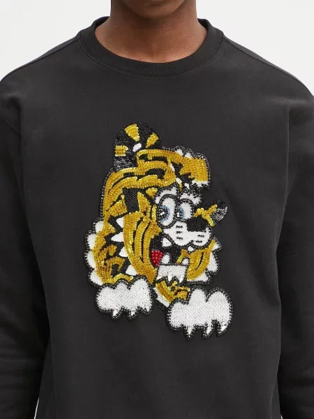 Кофта Kenzo x Verdy з аплікацією чорний