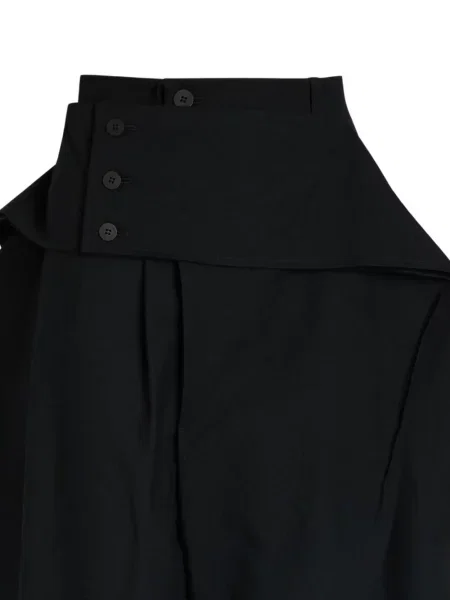 Decupat pantaloni Issey Miyake negru