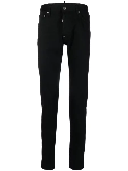 Skinny fit traperice Dsquared2 crna