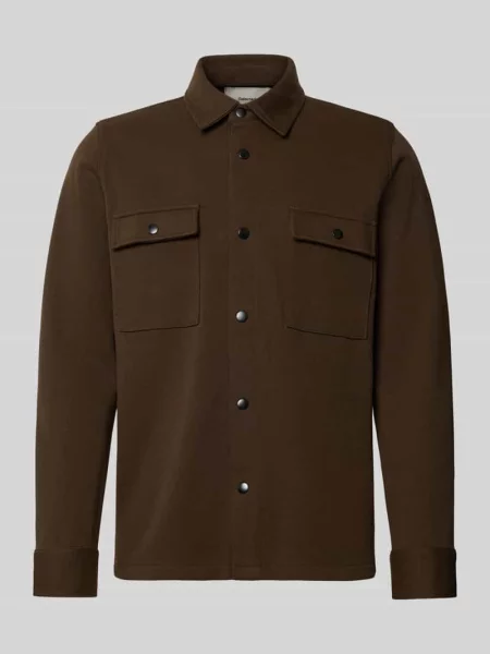 Koszula casualowa o kroju relaxed fit z mieszanki bawełny model JACKIE' Selected Homme