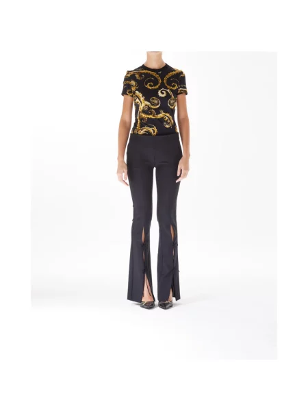 Spodnie Versace Jeans Couture czarne