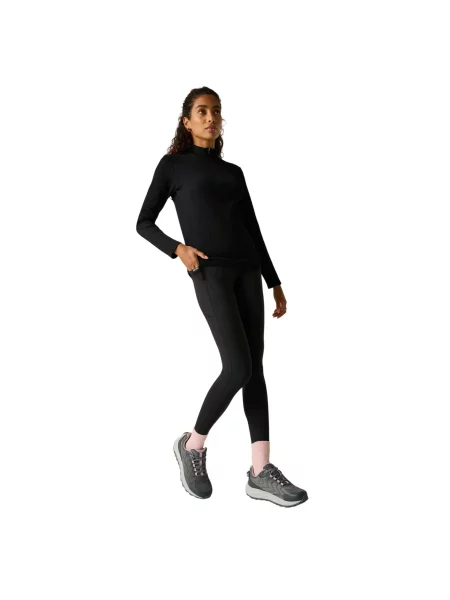 Wygodne Legginsy Outdoorowe Dla Kobiet czarne