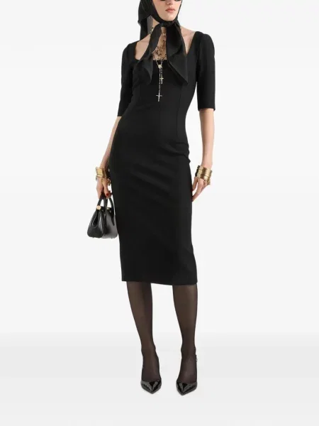 Rochie Dolce & Gabbana de lână negru