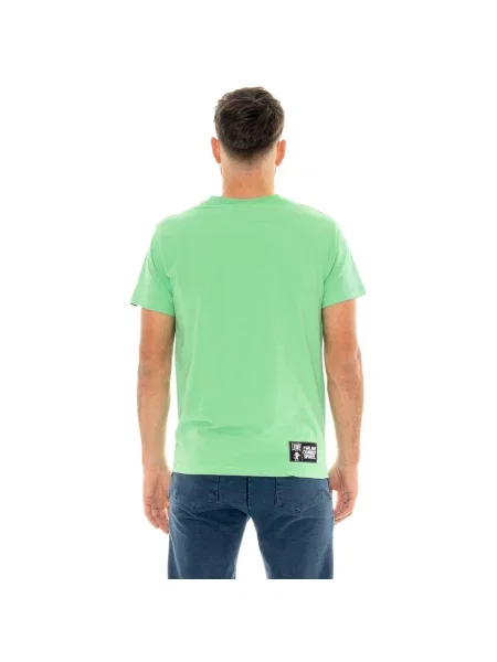Scurt tricou Leone 1947 cu mâneci scurte verde