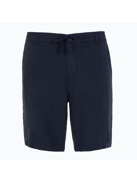 Pantaloni scurți pentru bărbați Aeronautica Militare blu navy washed albastru închis