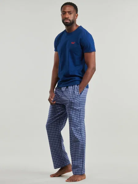 Pijamale Polo Ralph Lauren albastru