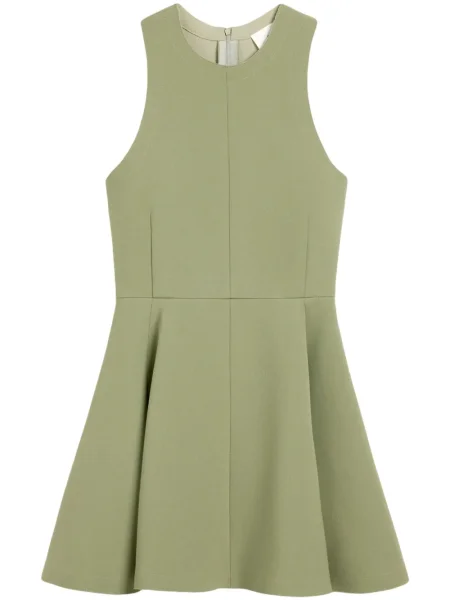 Rochie Ami Paris de lână verde