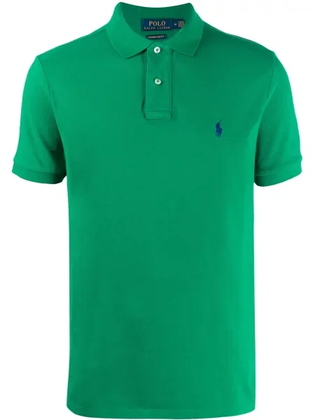 Поло тениска Polo Ralph Lauren зелено