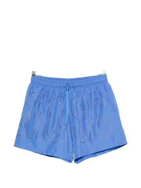 Slip de baie Moschino cu imagine albastru
