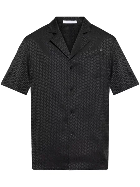 Cămașă Helmut Lang scurtă negru