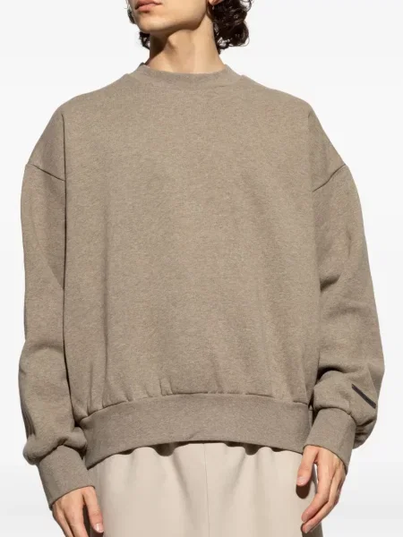 Džemperis Fear Of God Essentials apvaliu kaklu ruda
