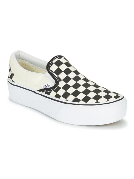 Klasične hlačke slip Vans bela