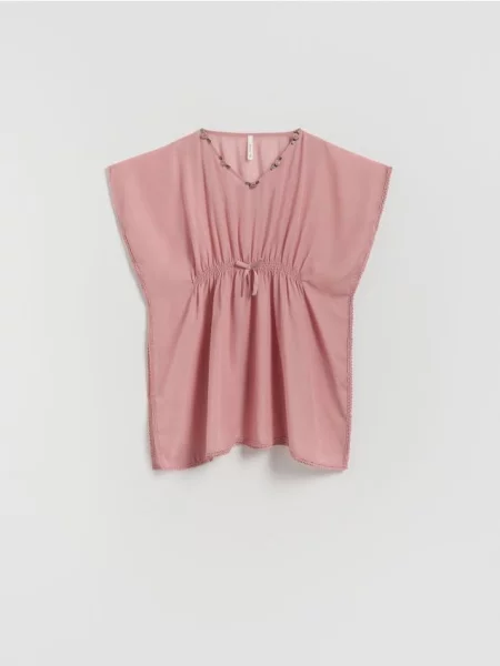 Reserved Пляжне пончо пильно-рожевий рожеве