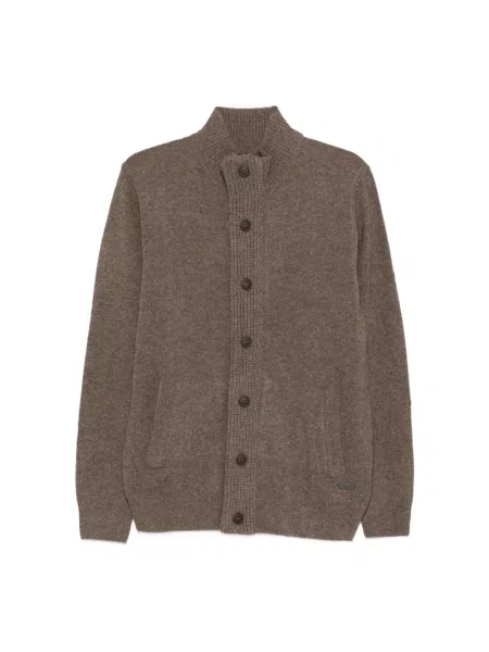 Sweter Barbour brązowy