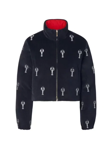 Reversibil geacă Thom Browne albastru