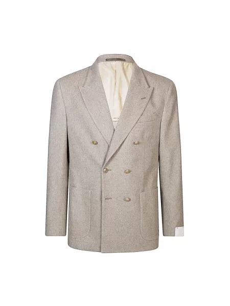 Marynarka Eleventy z kaszmiru szara