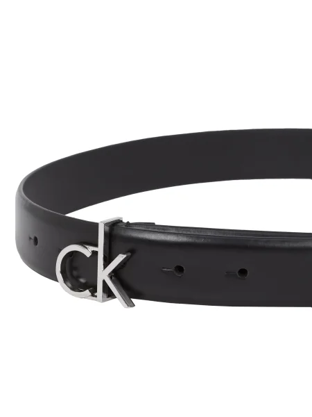 Calvin Klein Dámsky opasok Ck Buckle Belt čierna