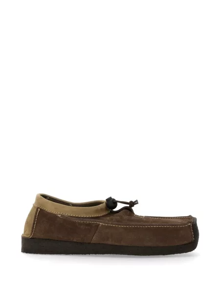 Pantofi loafer Woburn Walk din piele de căprioară cu cordon maro