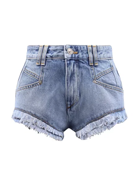 Szorty jeansowe Isabel Marant niebieskie