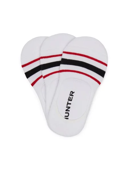 Hunter Șosete joase alb