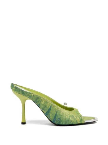 Сандали Diesel с протрити краища зелено