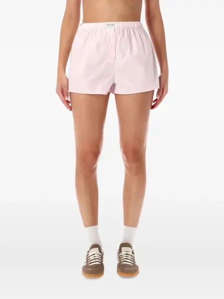 Pantaloni scurți Sporty & Rich cu autograf roz