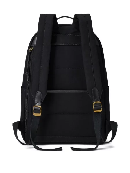 Rucsac Polo Ralph Lauren din canvas negru