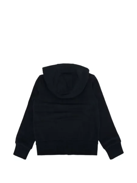Bluza z kapturem dziecięca Moncler Enfant niebieska