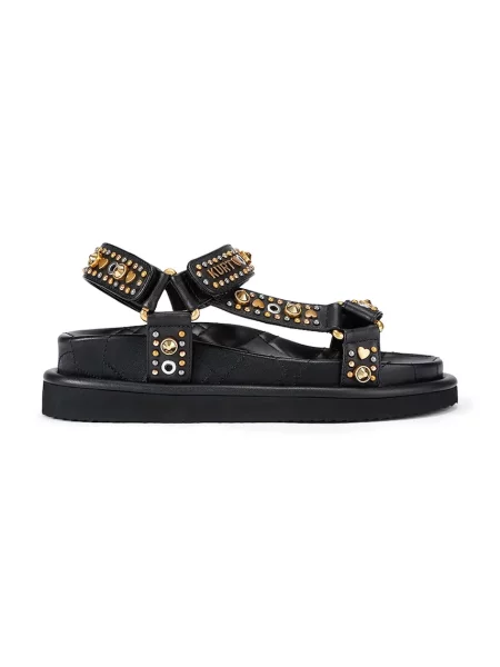 Kurt Geiger London sandale pentru femei din piele Orson Sandal negru