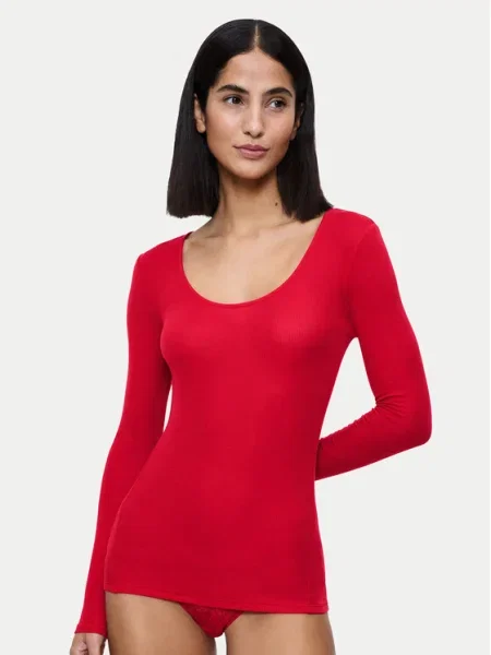 Triumph Cămașă pijama Bauty Layers roșu