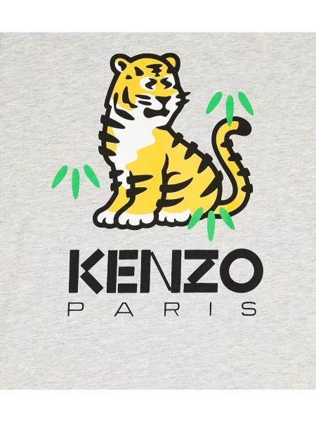 Φόρεμα σε στυλ πουκάμισου Kenzo γκρι