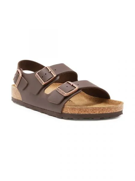 Pantofi Birkenstock din piele maro