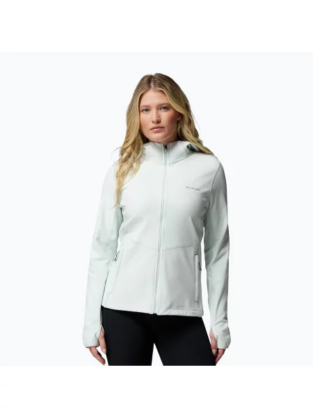 Geacă pentru femei Columbia Star Valley Hooded Full Zip tea light