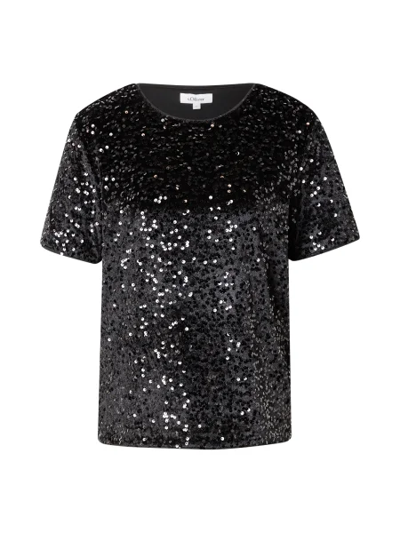 S.Oliver Tricou negru