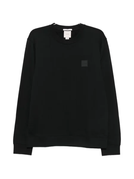 Pulover Calvin Klein cu autograf negru