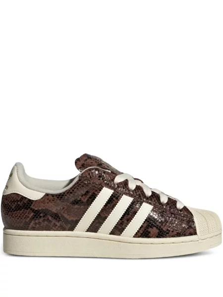Csíkos sneaker Adidas barna