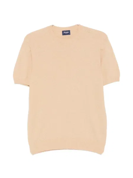 Tricou Drumohr cu decolteu rotund scurt