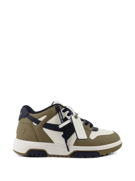 Kožne tenisice Off-white business bijela