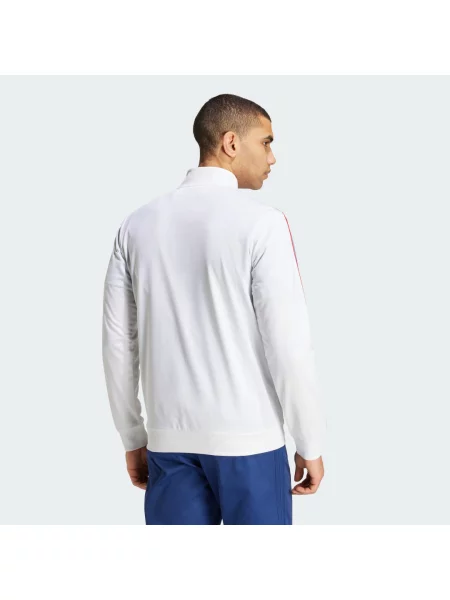 Běžecká bunda Adidas bílá