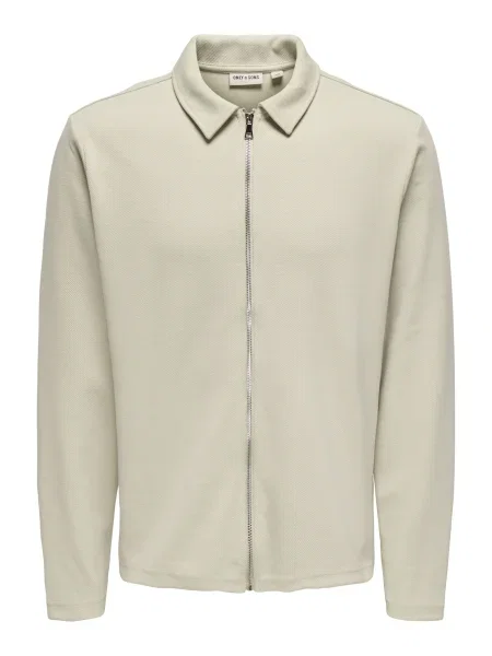 Only & Sons Mikina ONSNEWKODYL světle šedá