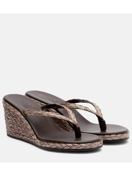 Chiloți tanga Ancient Greek Sandals cu pană maro