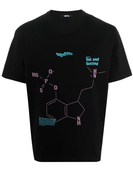 Tricou Msftsrep cu imagine negru