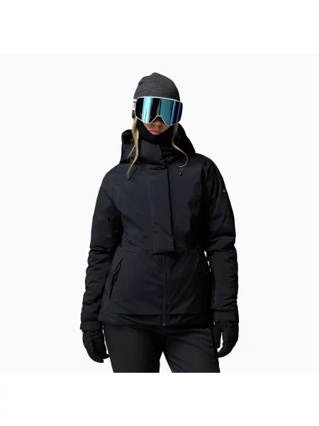 Geacă de schi pentru femei Columbia Roffe Ridge Down black negru