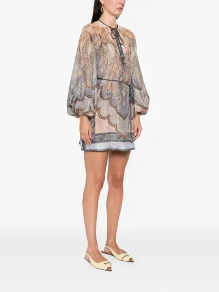 Rochie mini Zimmermann de costum albastru