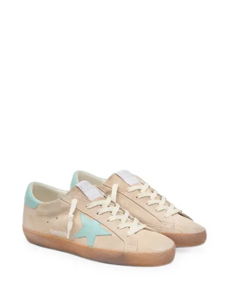 Szarvasbőr sneaker Golden Goose bézs