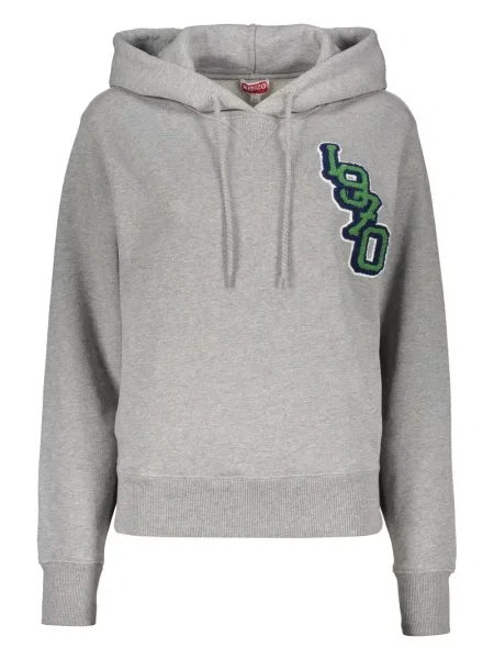 Bluza z kapturem Kenzo szara