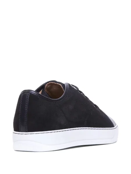 Sneakerși Lanvin din piele de căprioară negru