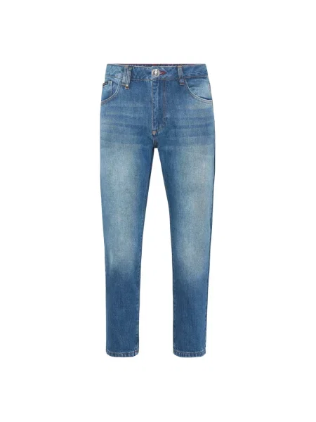 Spodnie Philipp Plein niebieskie