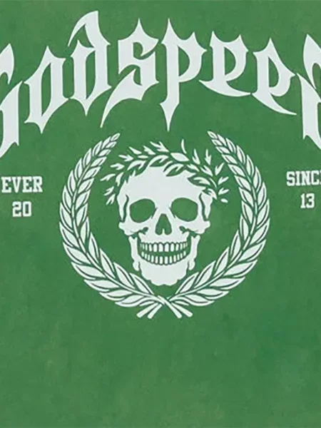 Tricou Godspeed verde