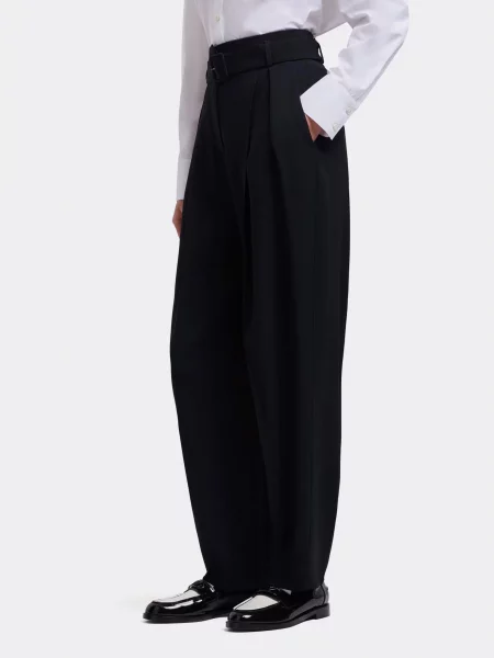 Классические брюки Emporio Armani черные